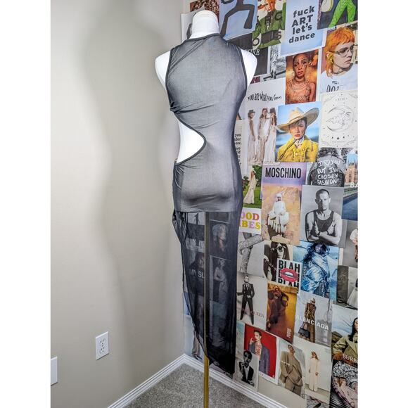 Swim Sheer Cover Up Dress - Picture 2 of 3